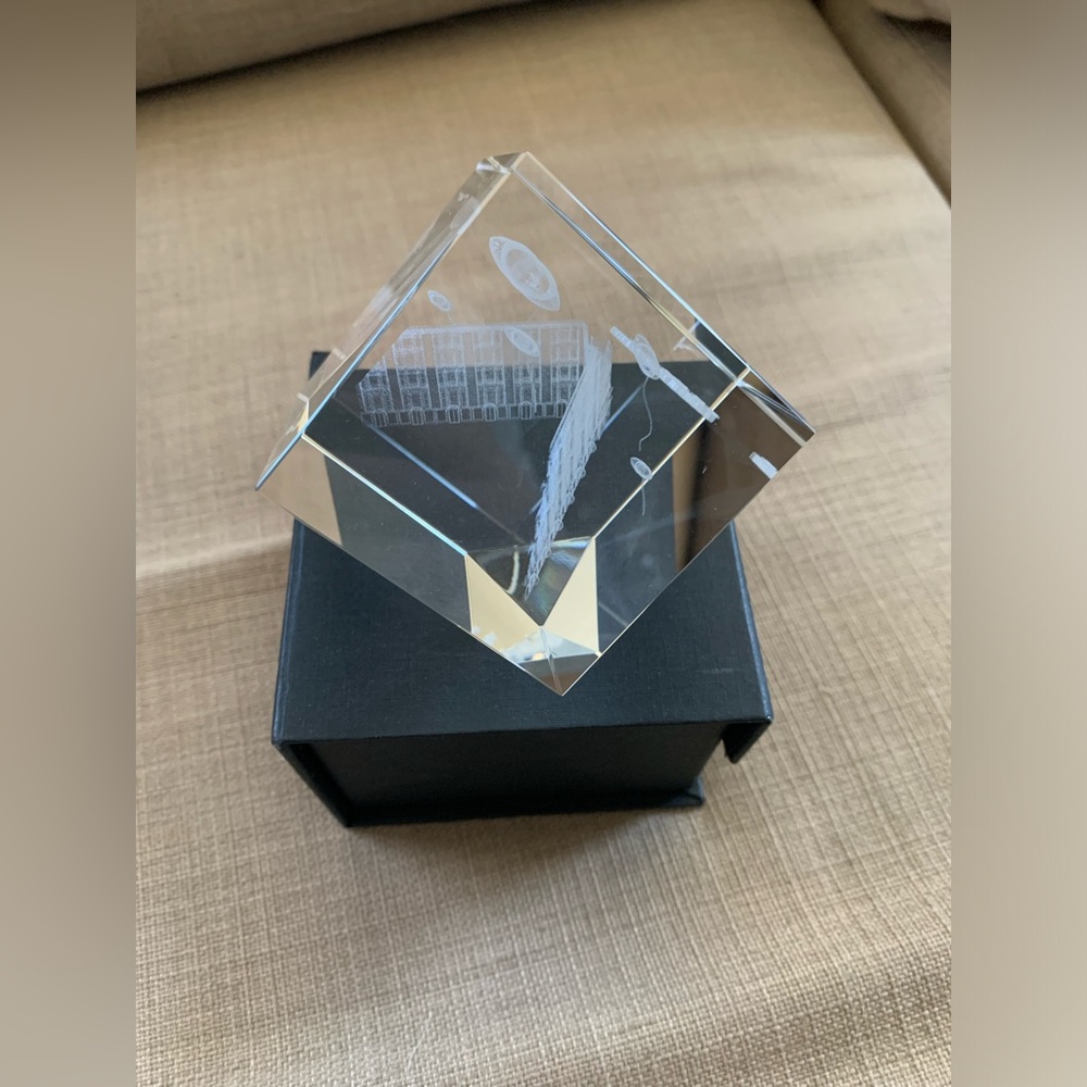 Macys Making Magic 2014 Heavy Glass paperweight